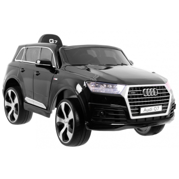 Audi Q7 Lift na akumulator dla dzieci Czarny + Pilot + Wolny Start + EVA + Ekoskóra + MP3 LED